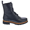 Botines Panama Jack zapatos Mujer modelo Frisia Negro Cremallera
