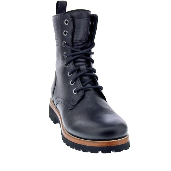 Botines Panama Jack zapatos Mujer modelo Frisia Negro Cremallera