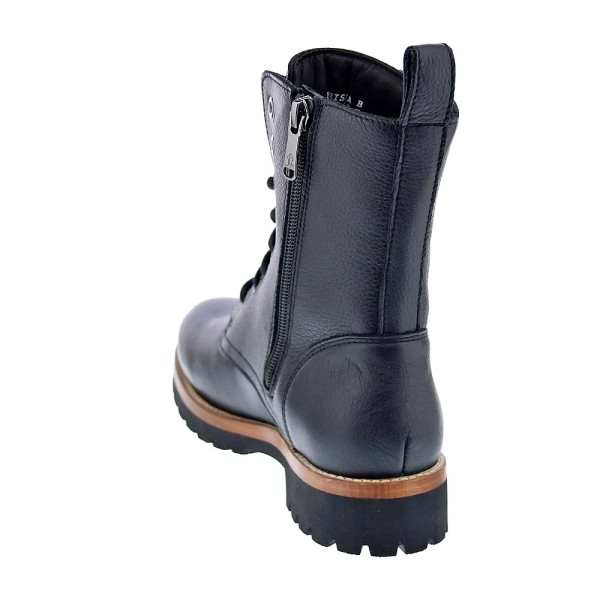 Botines Panama Jack zapatos Mujer modelo Frisia Negro Cremallera