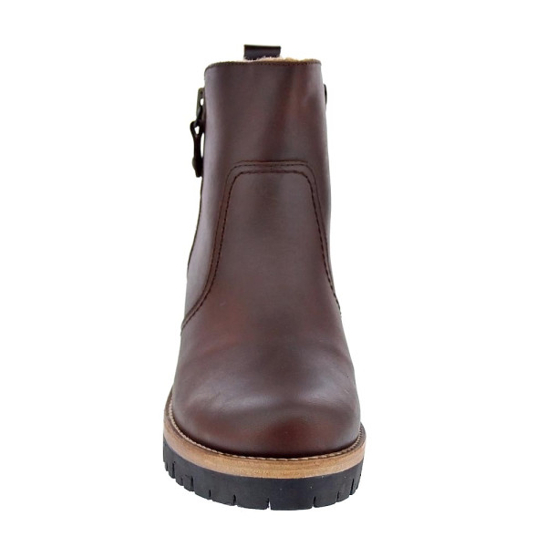 Botines Panama Jack zapatos Mujer modelo Pauline Marrón Cremallera