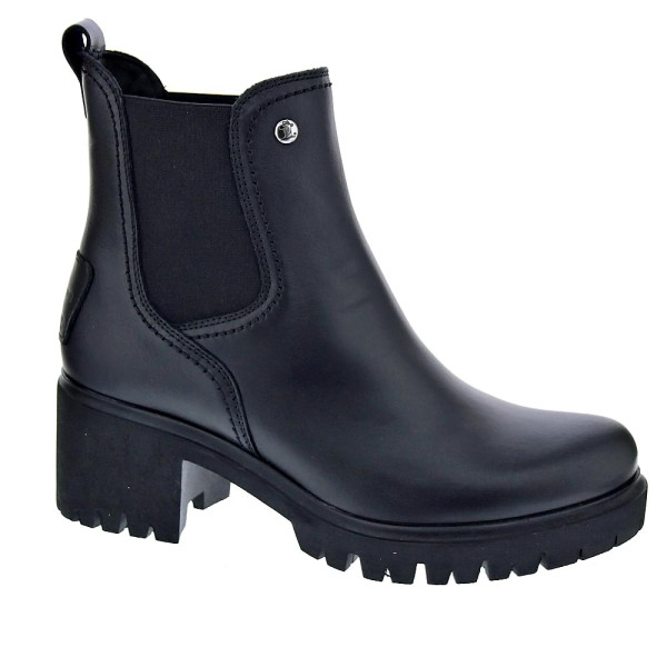 Botines Panama Jack zapatos Mujer modelo Pia Negro Elástico