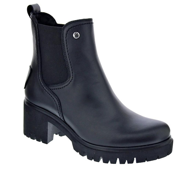 Botines Panama Jack zapatos Mujer modelo Pia Negro Elástico