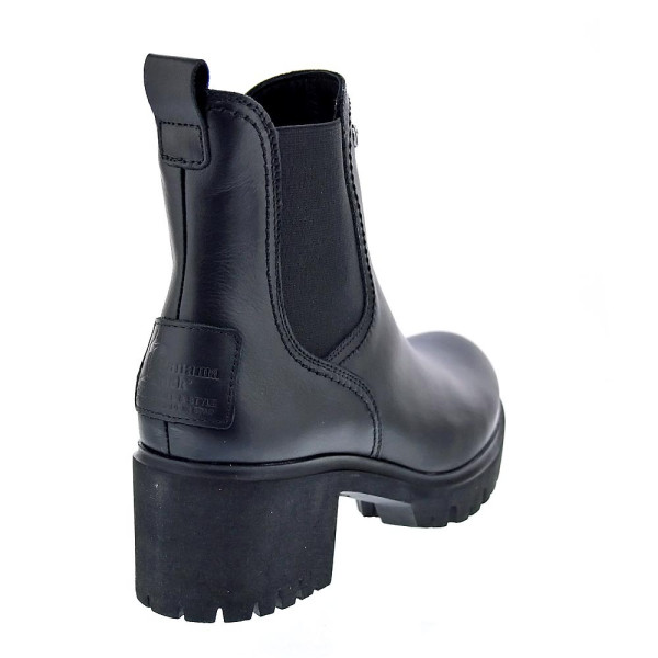 Botines Panama Jack zapatos Mujer modelo Pia Negro Elástico