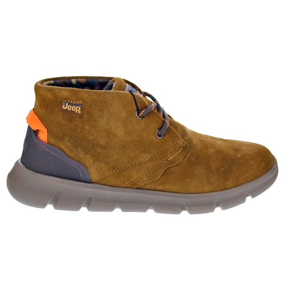 Botines Jeep zapatos Hombre modelo Jm42121 Marrón Cordón