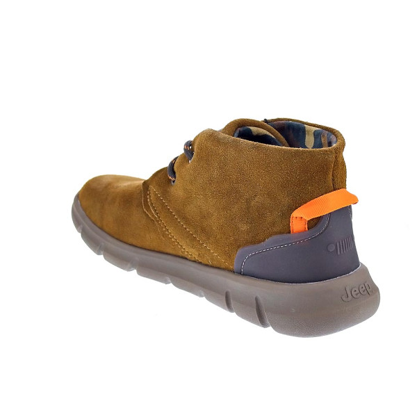 Botines Jeep zapatos Hombre modelo Jm42121 Marrón Cordón