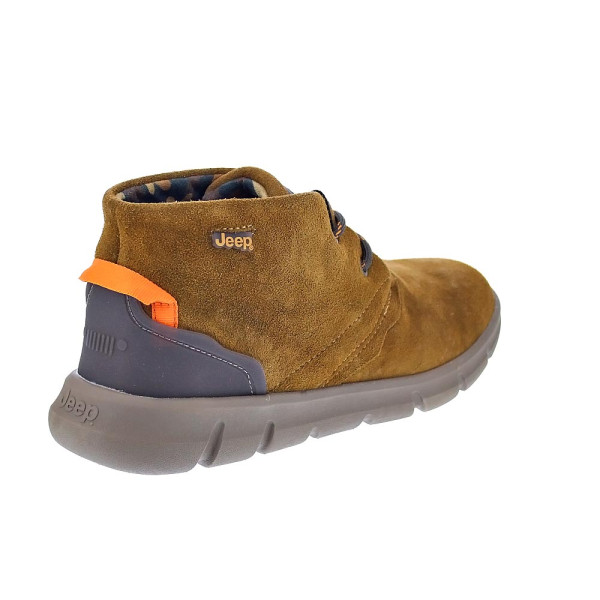 Botines Jeep zapatos Hombre modelo Jm42121 Marrón Cordón