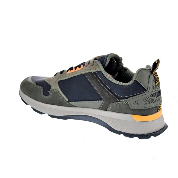 Zapatillas Jeep zapatos Hombre modelo Jm42110 Negro Cordón