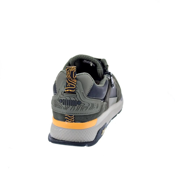 Zapatillas Jeep zapatos Hombre modelo Jm42110 Negro Cordón