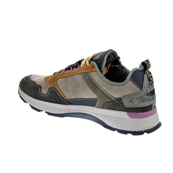 Zapatillas Jeep zapatos Hombre modelo Jm42110 Marrón Cordón