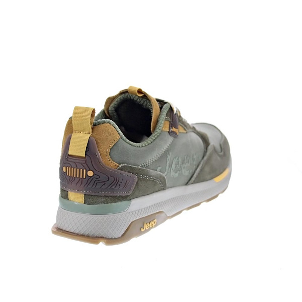 Zapatillas Jeep zapatos Hombre modelo Jm4211 Verde Cordón