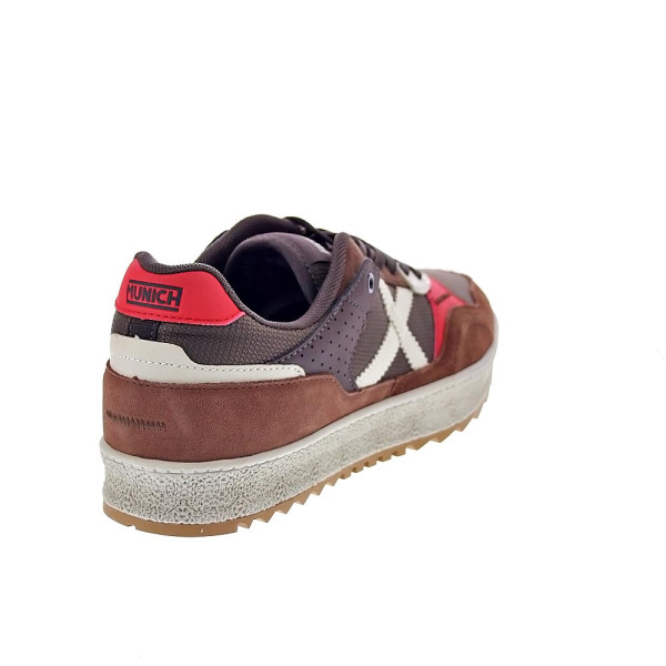 Zapatillas Munich zapatos Hombre modelo Rock 02 Marrón Cordón
