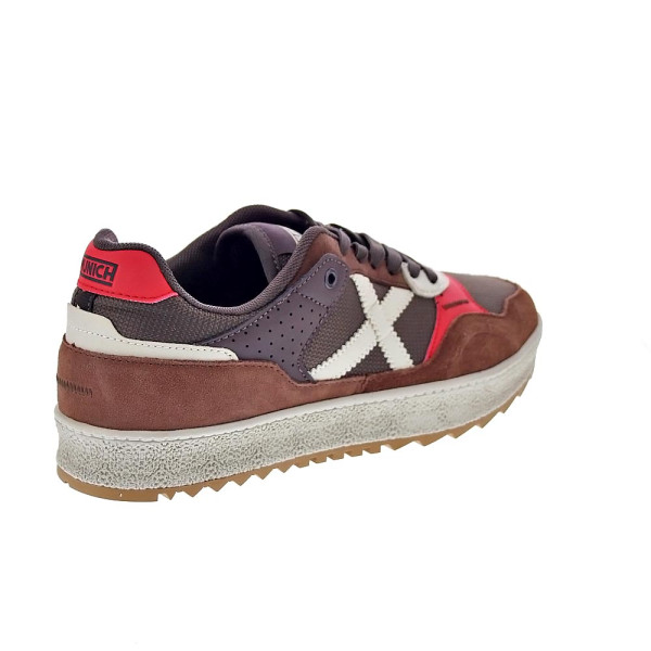 Zapatillas Munich zapatos Hombre modelo Rock 02 Marrón Cordón