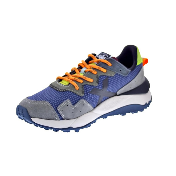 Zapatillas Munich zapatos Hombre modelo Shibuya 17 Azul Cordón