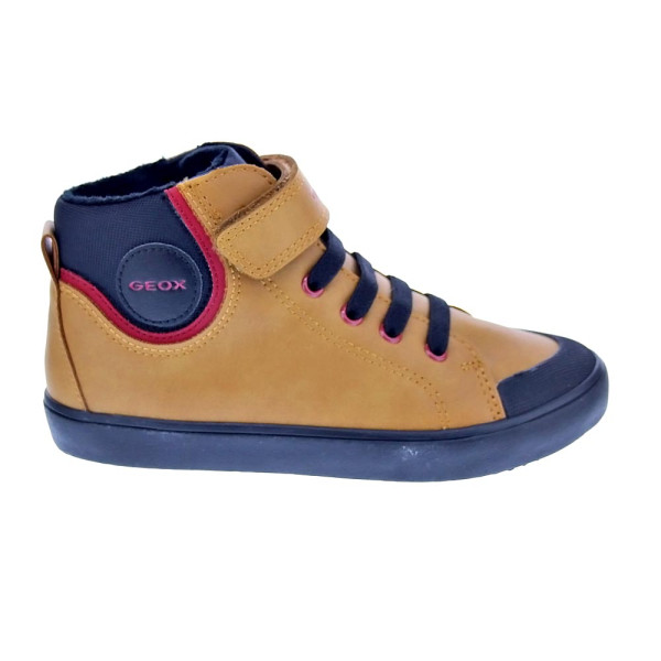 Botines Geox zapatos Niño modelo Gisli Boy Amarillo Elástico