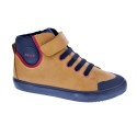 Botines Geox zapatos Niño modelo Gisli Boy Amarillo Elástico