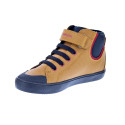 Botines Geox zapatos Niño modelo Gisli Boy Amarillo Elástico