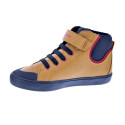 Botines Geox zapatos Niño modelo Gisli Boy Amarillo Elástico