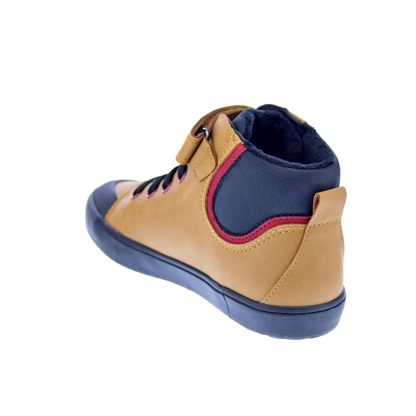 Botines Geox zapatos Niño modelo Gisli Boy Amarillo Elástico