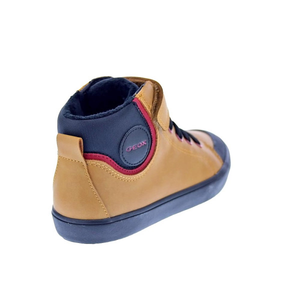 Botines Geox zapatos Niño modelo Gisli Boy Amarillo Elástico