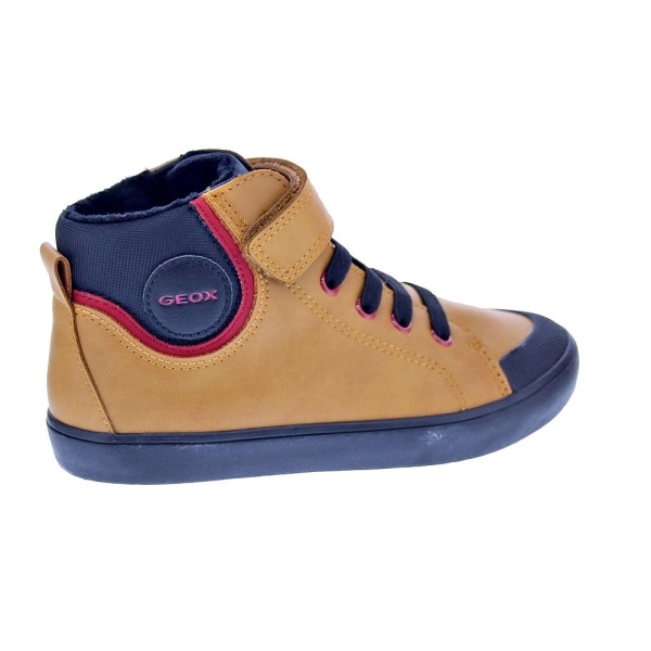 Botines Geox zapatos Niño modelo Gisli Boy Amarillo Elástico