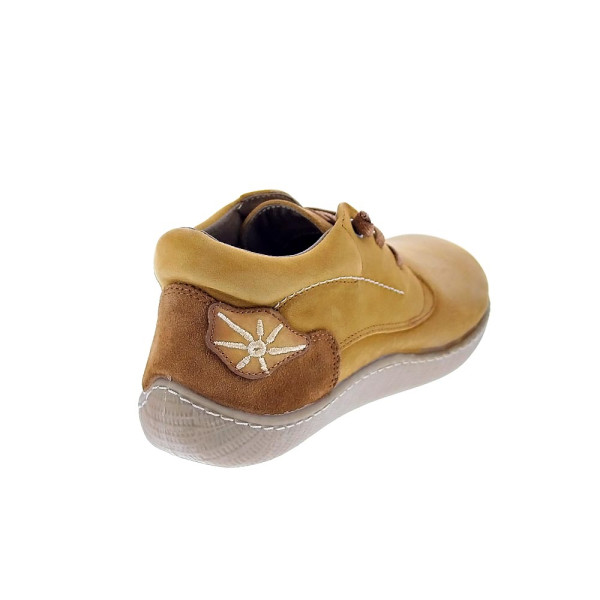 Botines Sunni Sabbi zapatos Mujer modelo Naru Amarillo Elástico