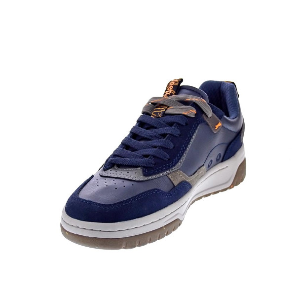 Zapatillas Jeep zapatos Hombre modelo Jm42100 Azul Cordón