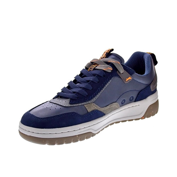 Zapatillas Jeep zapatos Hombre modelo Jm42100 Azul Cordón