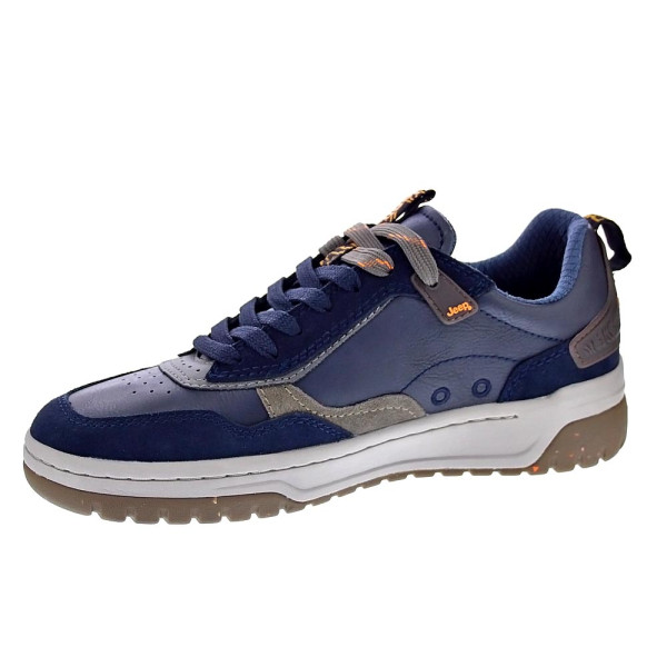 Zapatillas Jeep zapatos Hombre modelo Jm42100 Azul Cordón