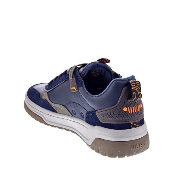 Zapatillas Jeep zapatos Hombre modelo Jm42100 Azul Cordón