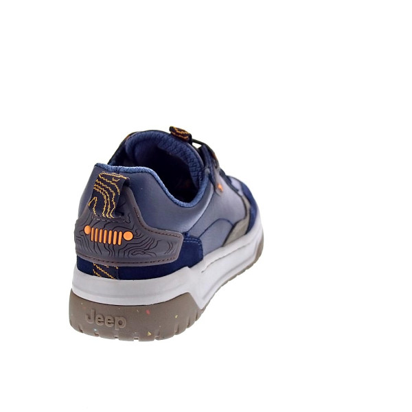 Zapatillas Jeep zapatos Hombre modelo Jm42100 Azul Cordón