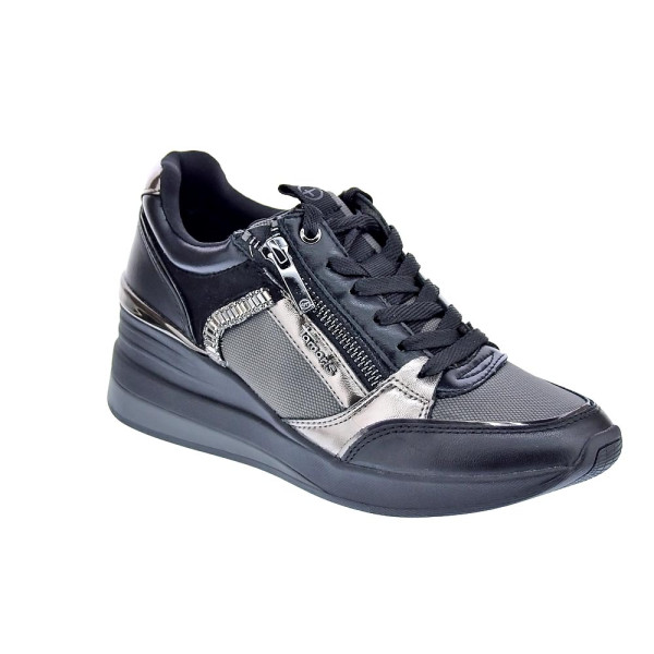 Zapatillas Tamaris zapatos Mujer modelo 23703 Negro Cordón
