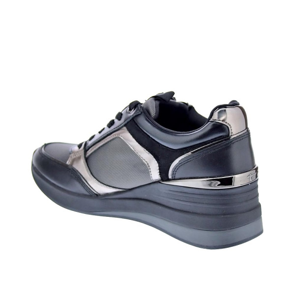 Zapatillas Tamaris zapatos Mujer modelo 23703 Negro Cordón