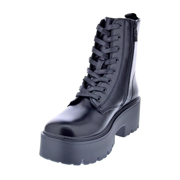 Botines Mtng zapatos Mujer modelo Rain Negro Cremallera