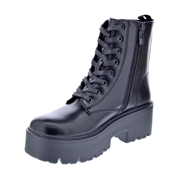 Botines Mtng zapatos Mujer modelo Rain Negro Cremallera