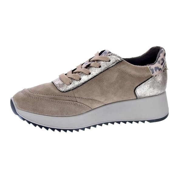 Zapatillas Imac zapatos Mujer modelo 657669 Beige Cordón