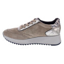 Zapatillas Imac zapatos Mujer modelo 657669 Beige Cordón