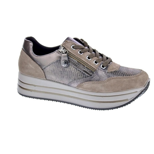 Zapatillas Imac zapatos Mujer modelo 657780 Beige Cordón