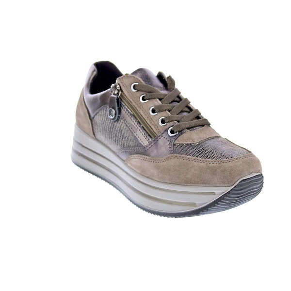 Zapatillas Imac zapatos Mujer modelo 657780 Beige Cordón