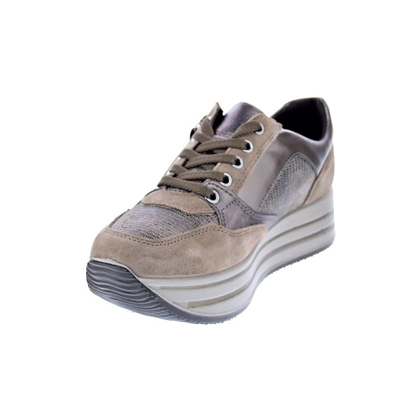 Zapatillas Imac zapatos Mujer modelo 657780 Beige Cordón