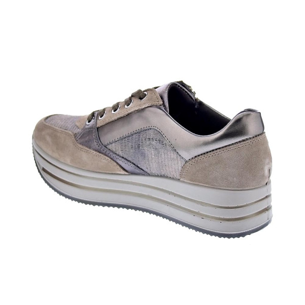 Zapatillas Imac zapatos Mujer modelo 657780 Beige Cordón