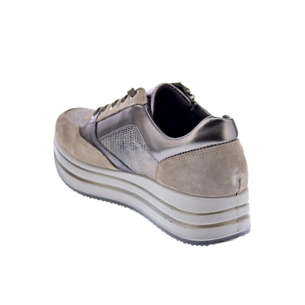 Zapatillas Imac zapatos Mujer modelo 657780 Beige Cordón