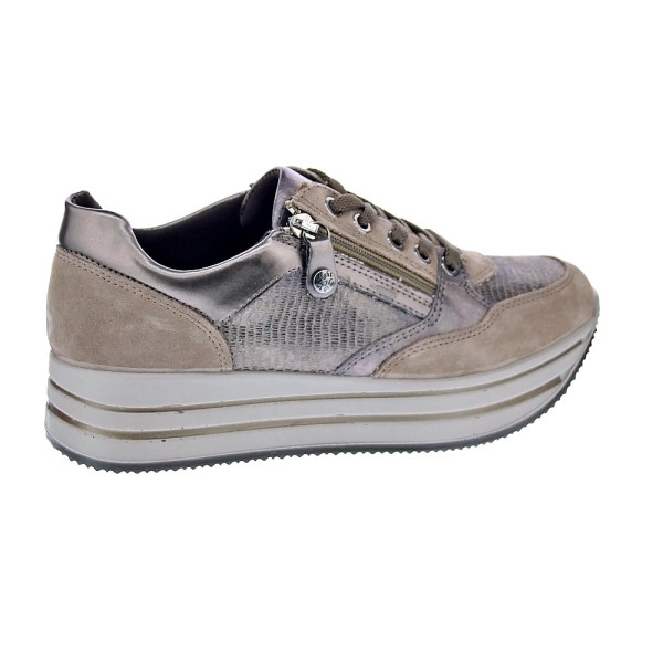 Zapatillas Imac zapatos Mujer modelo 657780 Beige Cordón