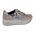 Zapatillas Imac zapatos Mujer modelo 657780 Beige Cordón