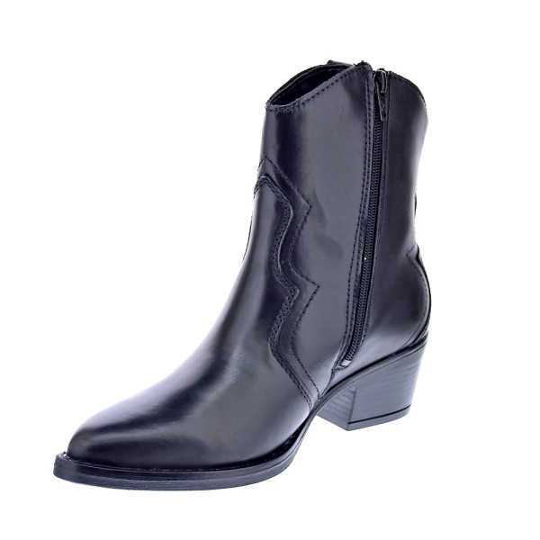 Botines Tamaris zapatos Mujer modelo 25702 Negro Cremallera