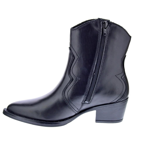 Botines Tamaris zapatos Mujer modelo 25702 Negro Cremallera