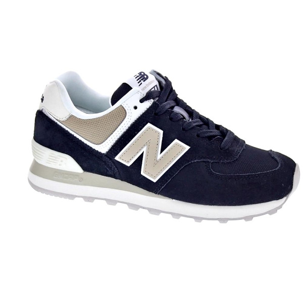 Zapatillas New Balance zapatos Mujer modelo 574 Negro Cordón