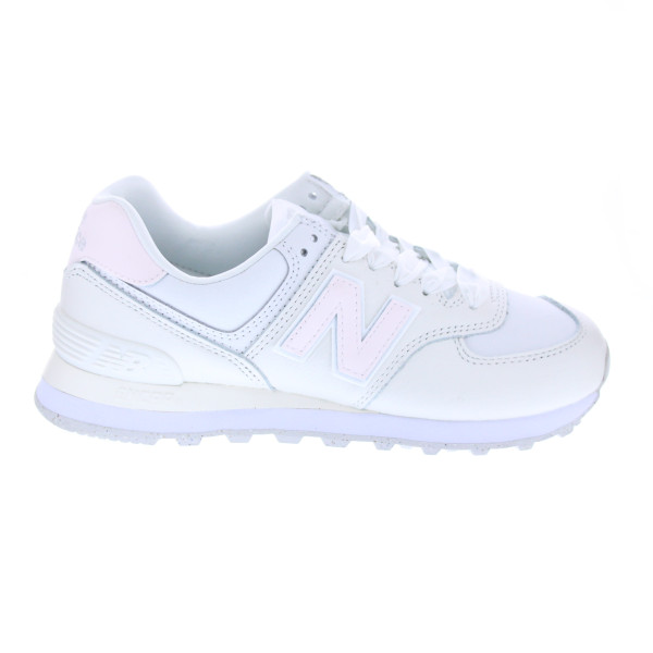 Zapatillas New Balance zapatos Mujer modelo 574 Blanco Cordón