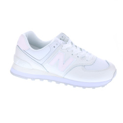 Zapatillas New Balance zapatos Mujer modelo 574 Blanco Cordón 2