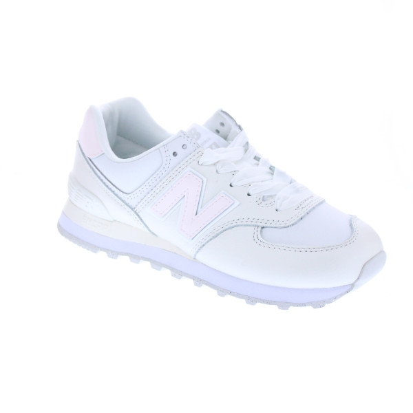 Zapatillas New Balance zapatos Mujer modelo 574 Blanco Cordón