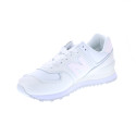 Zapatillas New Balance zapatos Mujer modelo 574 Blanco Cordón